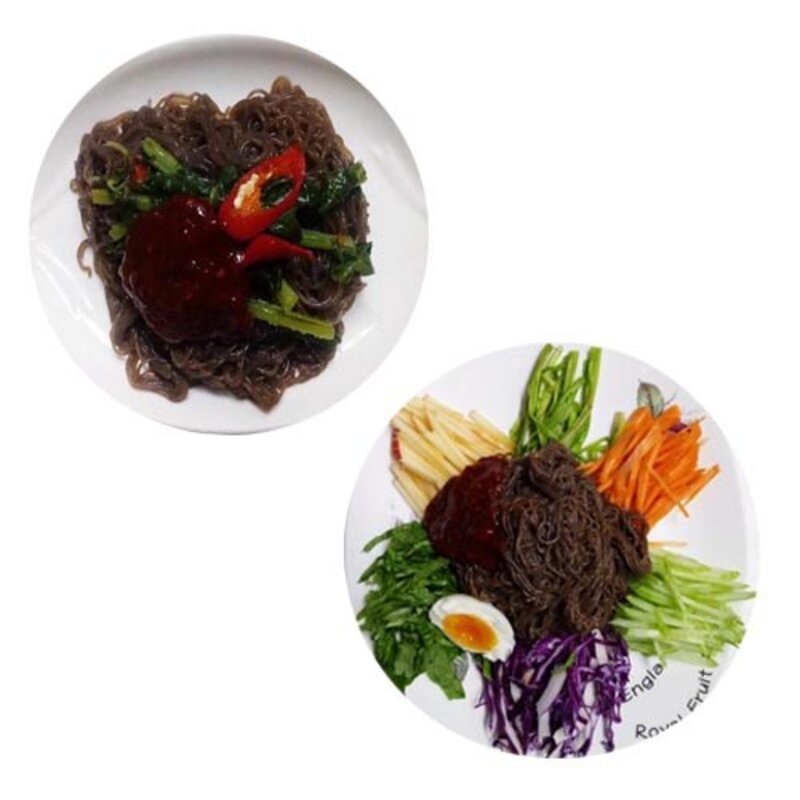 옥천 메밀냉면2kg+쟁반막국수2kg (냉면사리20인분) 업소용냉면, 2개, 2kg