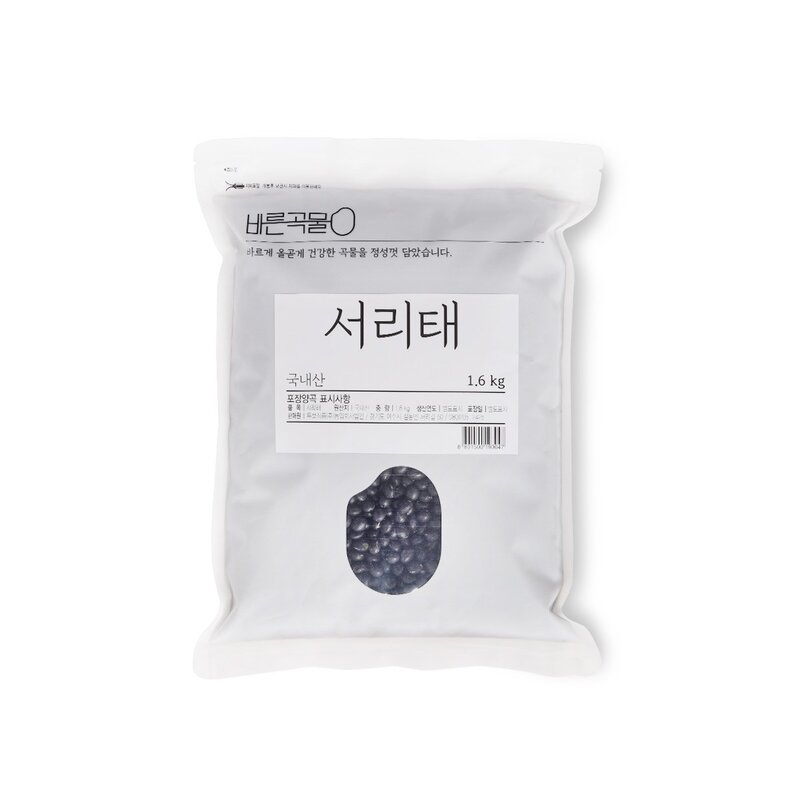 바른곡물 국산 서리태, 800g, 1개