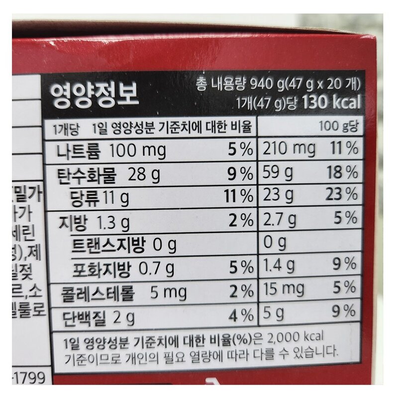 신라명과 오리진 단팥빵 20개입, 940g, 1개