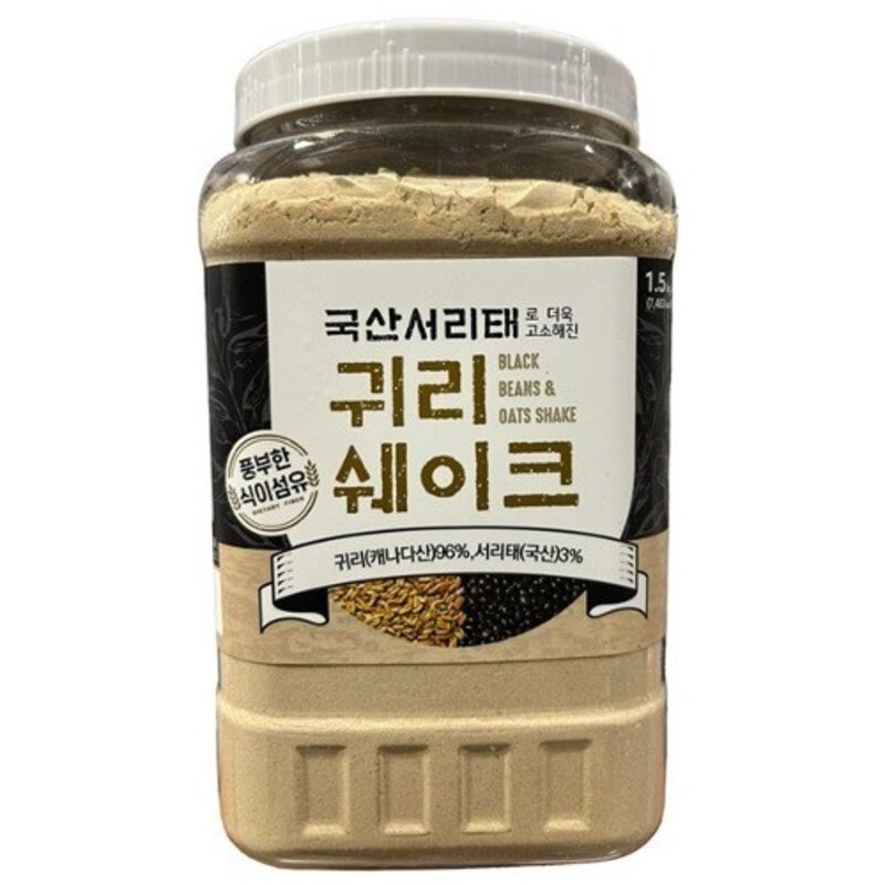 기타 태광선식서리태귀리쉐이크1.5kg코스트코/SH, 1.5kg, 1개