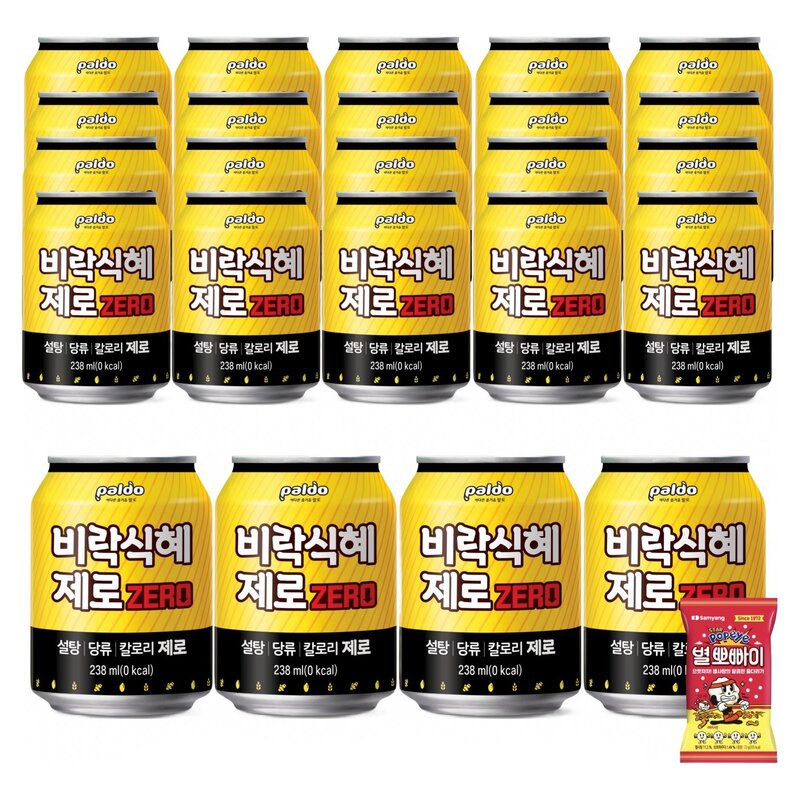 팔도 비락 식혜, 238ml, 24개