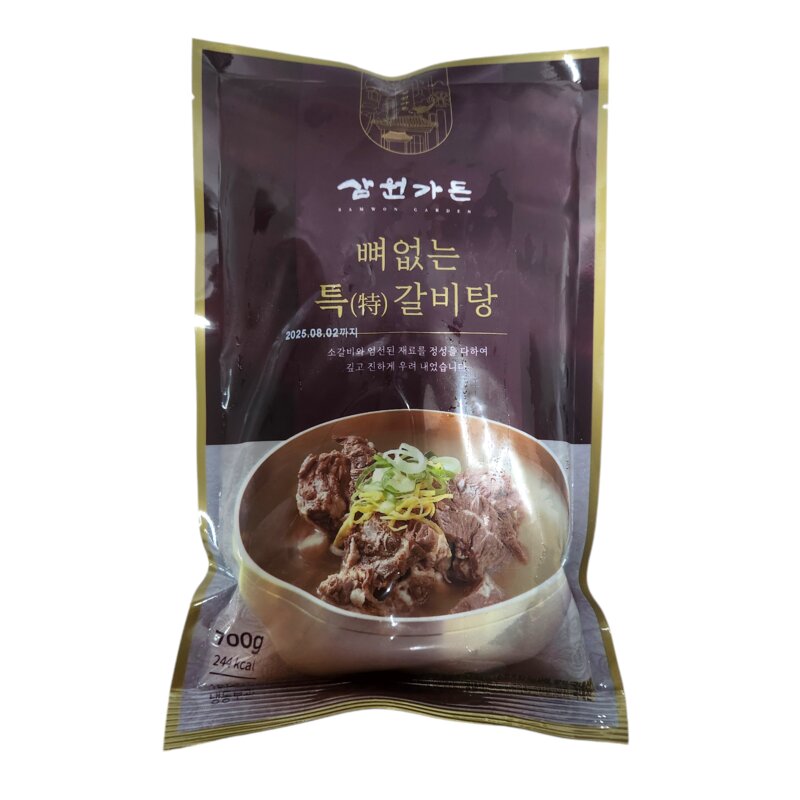 삼원가든 [삼원가든] 뼈없는 갈비탕 10팩, 700g, 10개