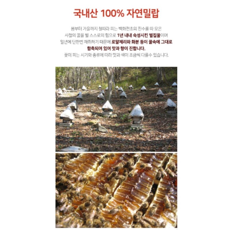 가가농장 실링 벌집꿀 110(벌크), 110g, 1개