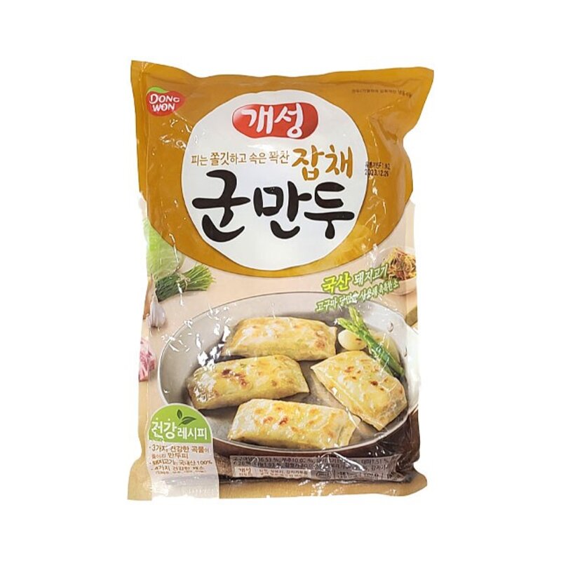 [농협하나로마트] 동원FB (신)개성군만두잡채1.6kg, 1.6kg, 1개