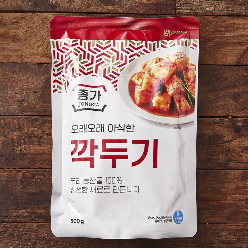 대상 종가 깍두기, 500g, 1개