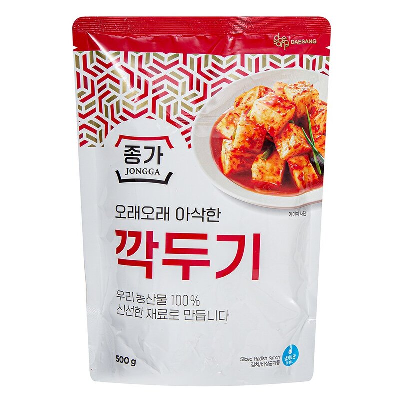 대상 종가 깍두기, 500g, 1개