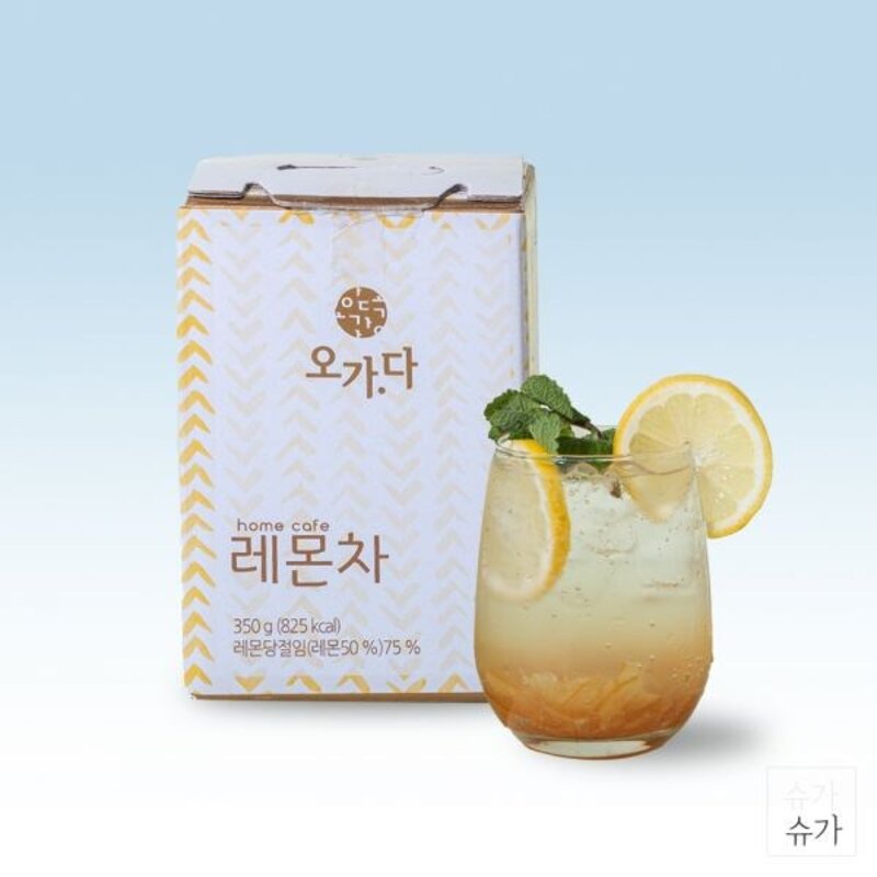 오가다 자연담은 과일차 3종 택 1(꿀생강차 유자모과차 레몬차), 레몬차, 150g, 1개, 1개입