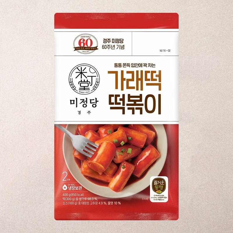 미정당 가래떡 떡볶이, 400g, 1개