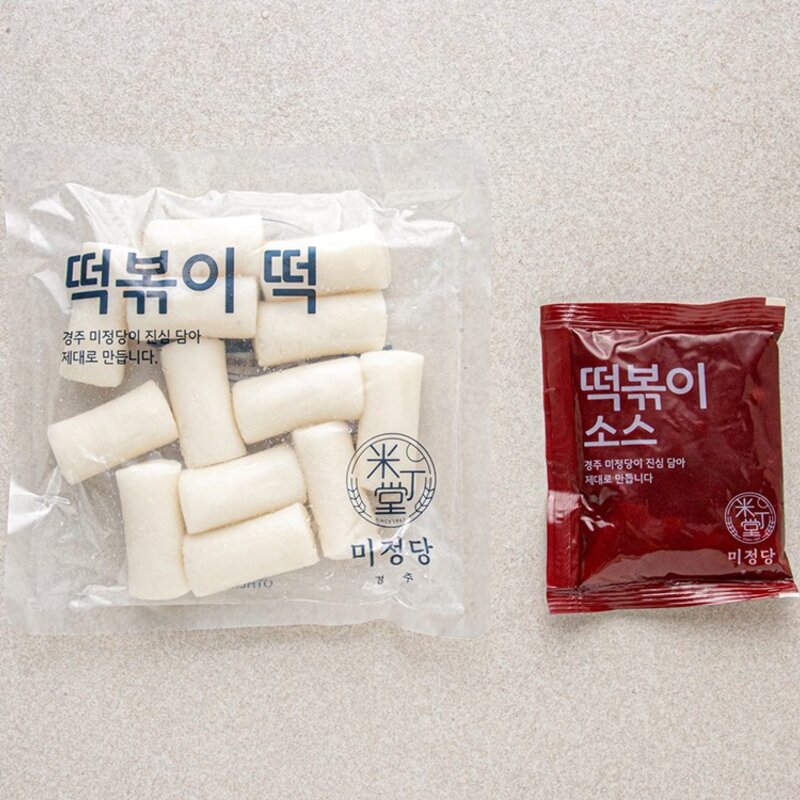 미정당 가래떡 떡볶이, 400g, 1개