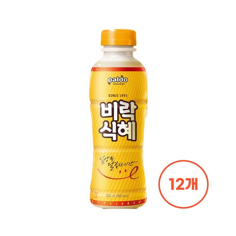 팔도 비락식혜 500ml 12개