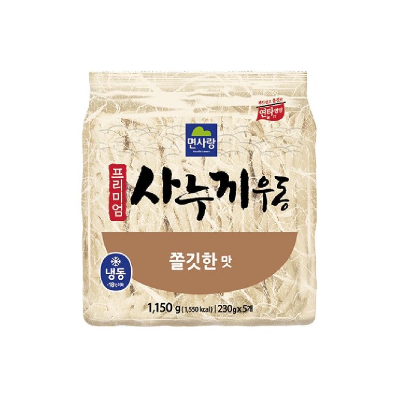 면사랑(무)(냉동) 사누끼우동1150g