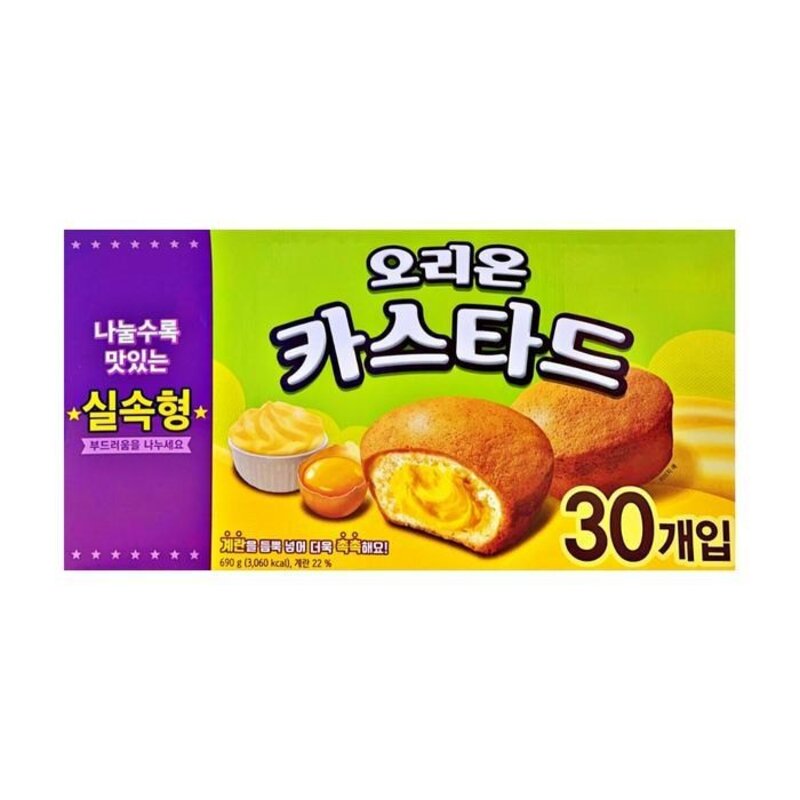 오리온 카스타드 276g