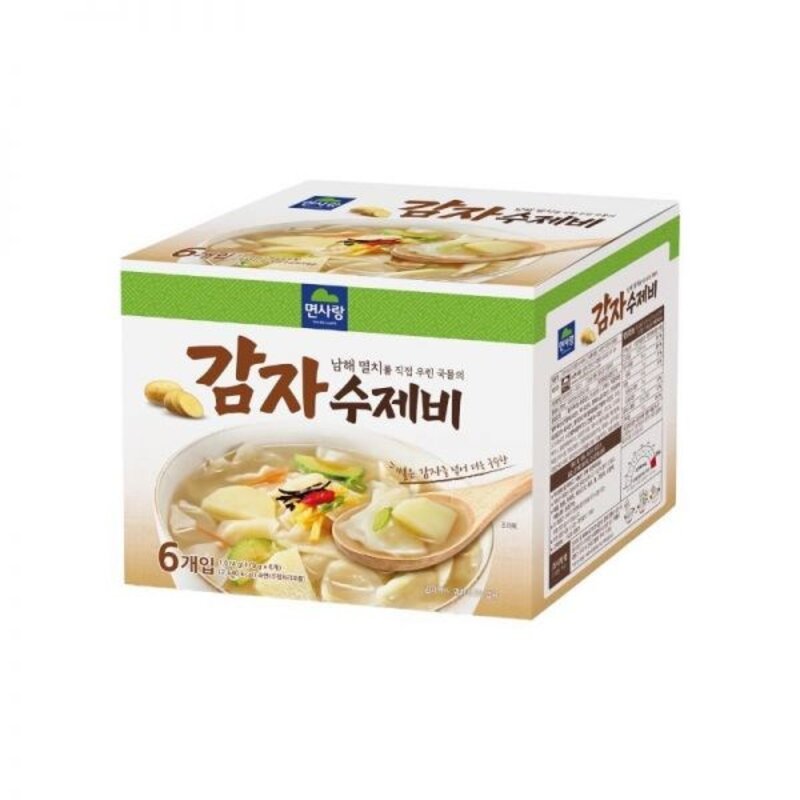 면사랑 얼큰짬뽕수제비 감자수제비 택 1 실온 159058