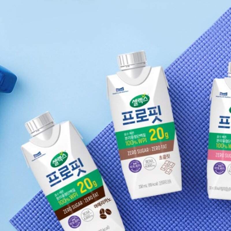 셀렉스 프로핏 웨이프로틴 초콜릿, 330ml, 24개