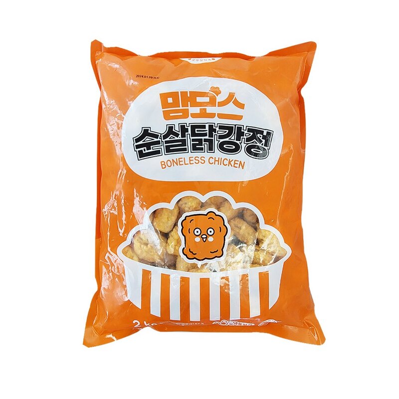 맘모스 순살닭강정 2kg, 2개