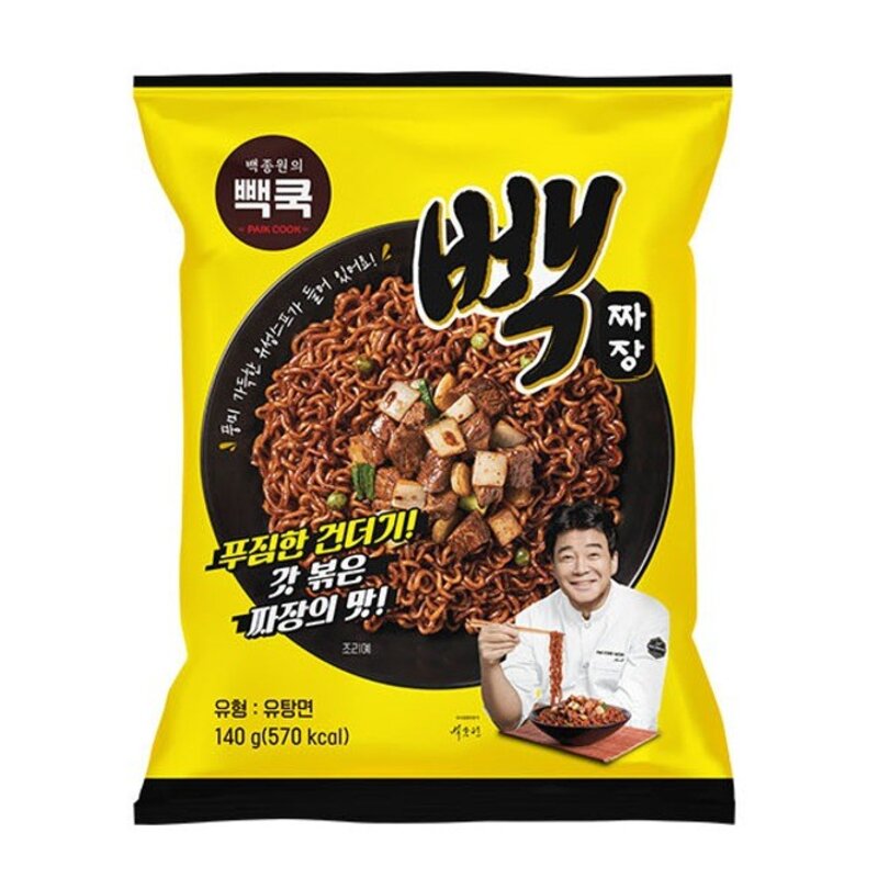 백쿡 빽짜장 140g, 8개