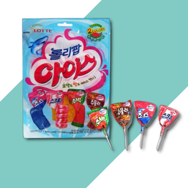 롯데 롤리팝 아이스 132g x 4