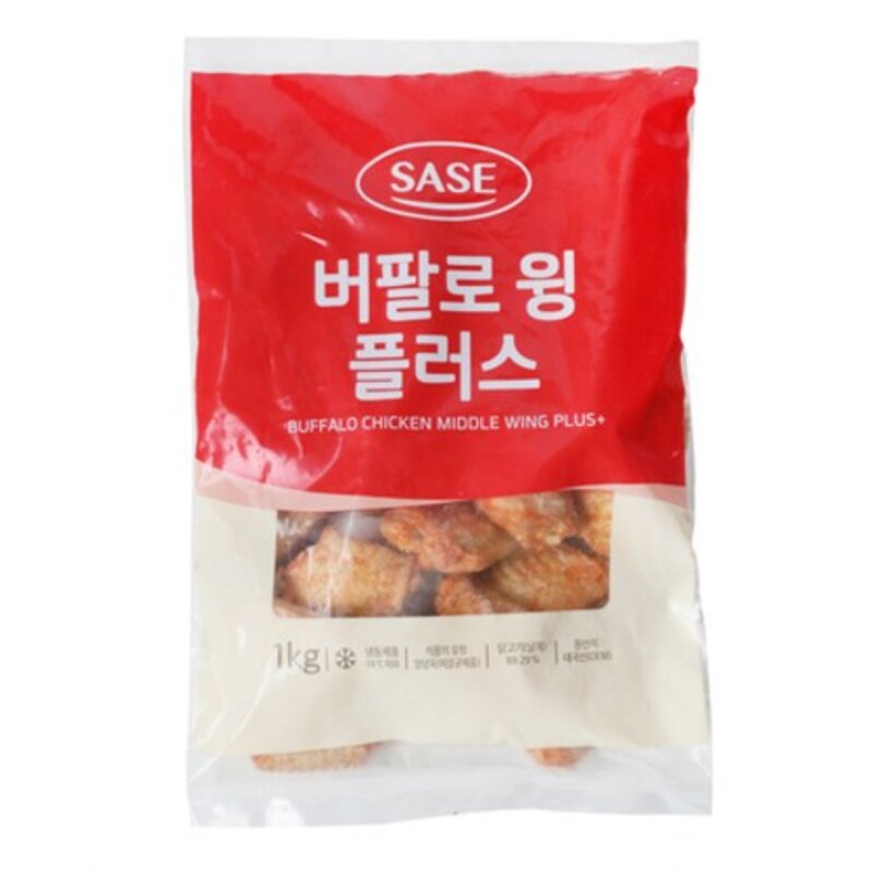 사세 버팔로 윙 플러스 1kg+버팔로 스틱(봉) 플러스 1kg, 1세트, 2kg