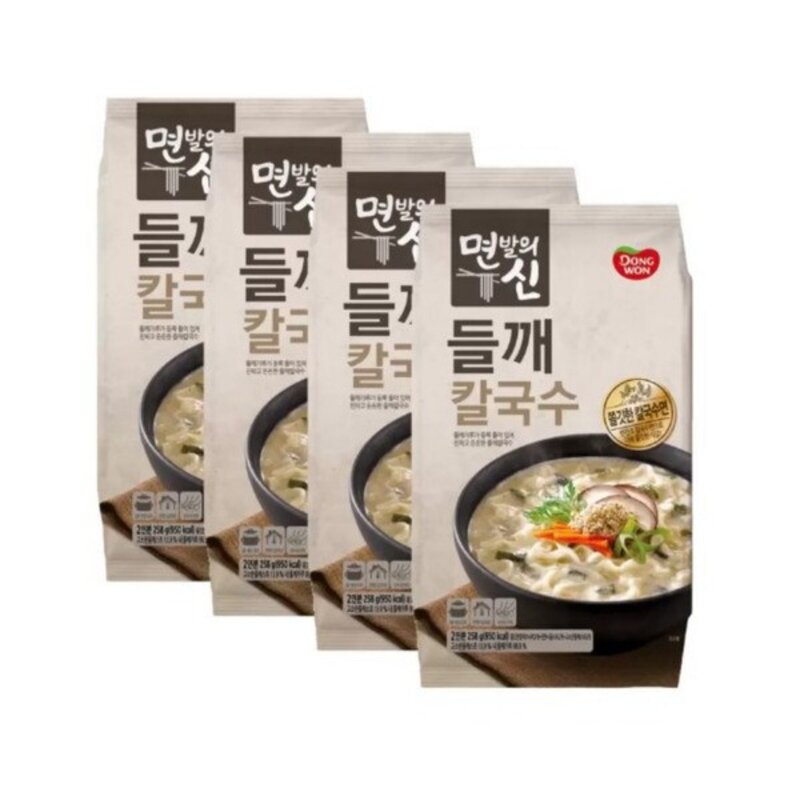 코스트코 동원 들깨 칼국수 258g 2인분 x 4개 머치바잉