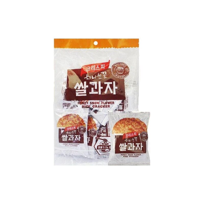 크리스피 허니 눈꽃 쌀과자(70g) x 8봉