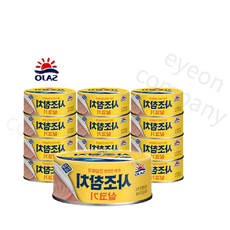 사조참치사조 살코기 참치(안심따개) 100g x 11캔 찌개/통조림