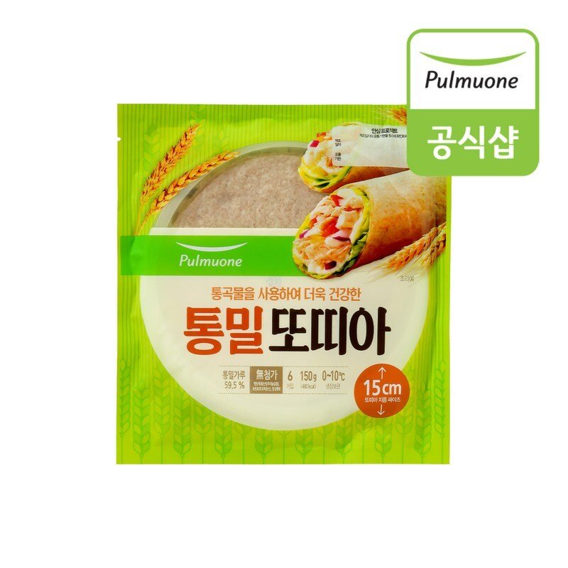 풀무원 통밀또띠아6인치 150g x 1봉, 1개