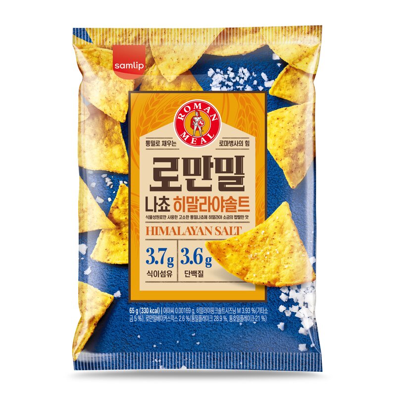 삼립 로만밀 나쵸 히말라야 솔트, 65g, 32개