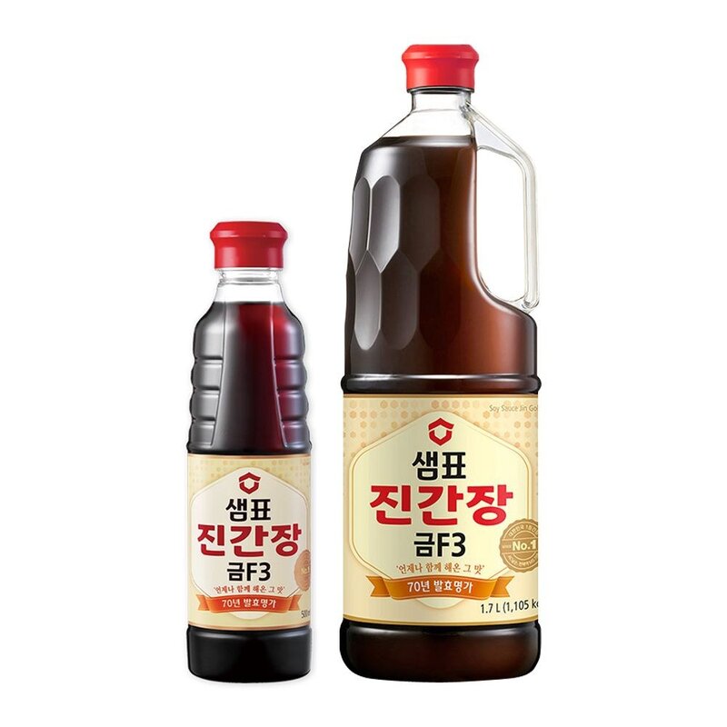 샘표 진간장 금F3 1.7L + 500ml 증정