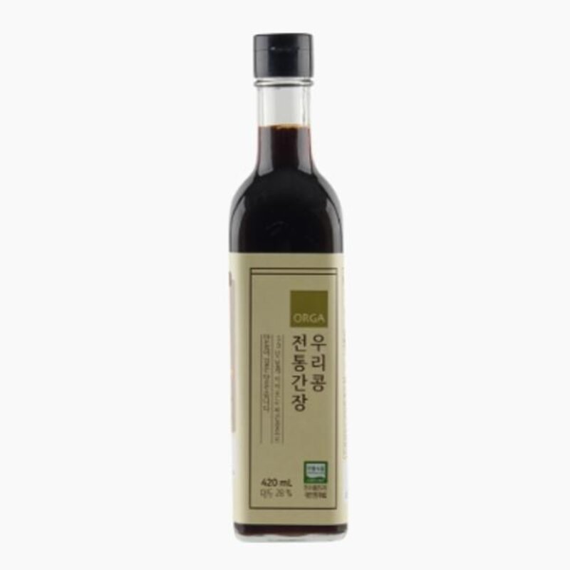 풀무원 우리콩 전통간장, 2개, 420ml