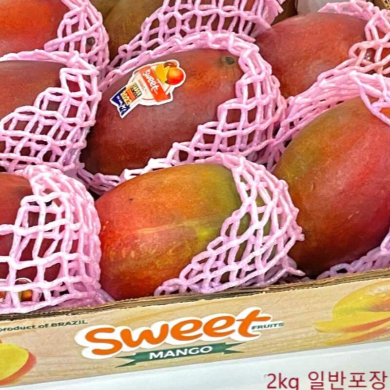 [극brix프리미엄] 무지개맛 애플망고 재구매1위 과일선물세트, 1개, 2kg(특상)