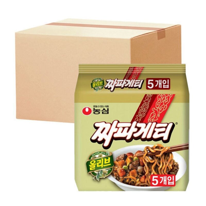 오뚜기 진비빔면 156g x 4입