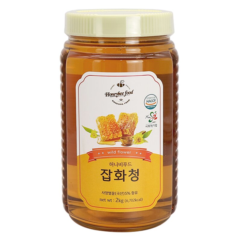 허니비푸드 잡화청, 2kg, 1개