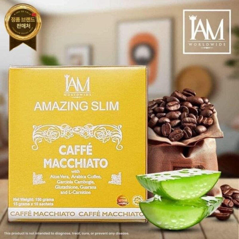 IAM Amazing Slim Caffe Macchiato 아이엠 어메이징 슬림 카페 마키아토, 150g