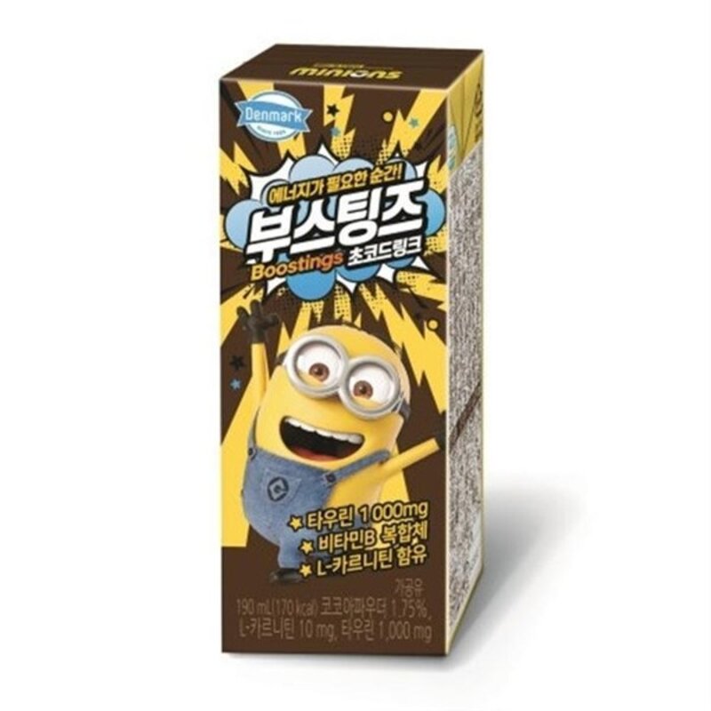 동원 덴마크 에너지 부스팅즈 커피 드링크 우유 190ml 24팩 [원산지:상세설명에 표시]