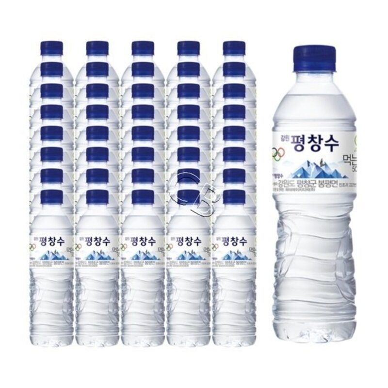 강원평창수 500ml 40개, 0.5l