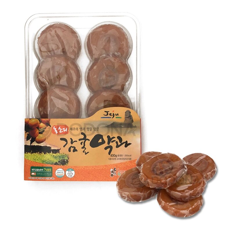 농소리 감귤맛 약과 50g [신제품], 8개