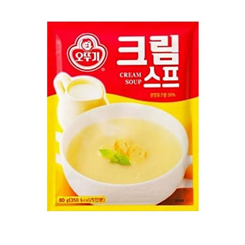 오뚜기 크림 스프, 80g, 1개