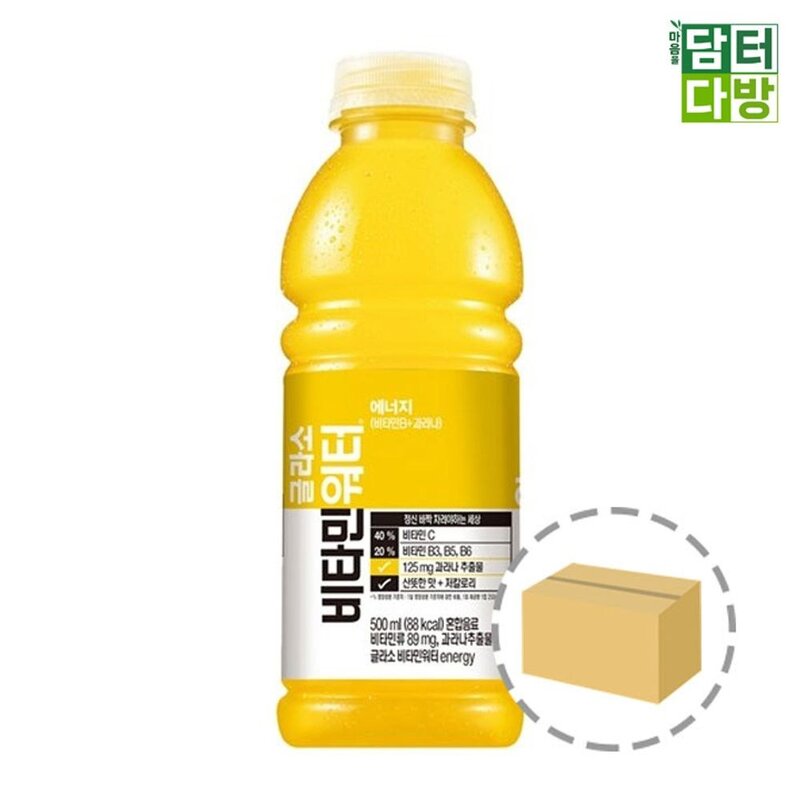 에너지 비타민워터 500ml 비타민워터에너지 12페트