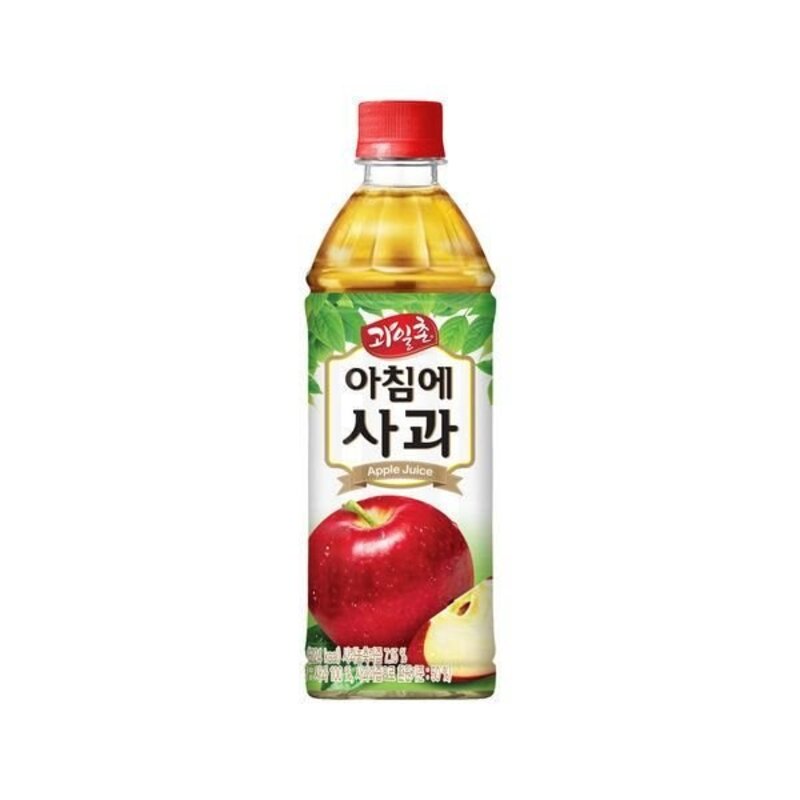 해태htb 과일촌 아침에사과500ml PET 24입, 500ml