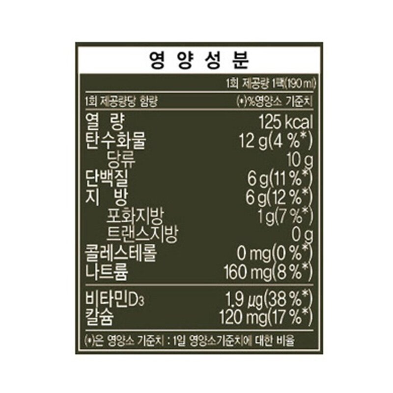 베지밀 검은콩과 검은참깨 두유, 190ml, 32개