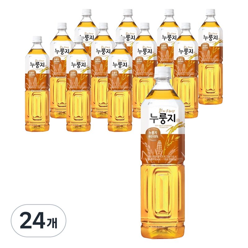 웅진 누룽지차, 1.5L, 12개