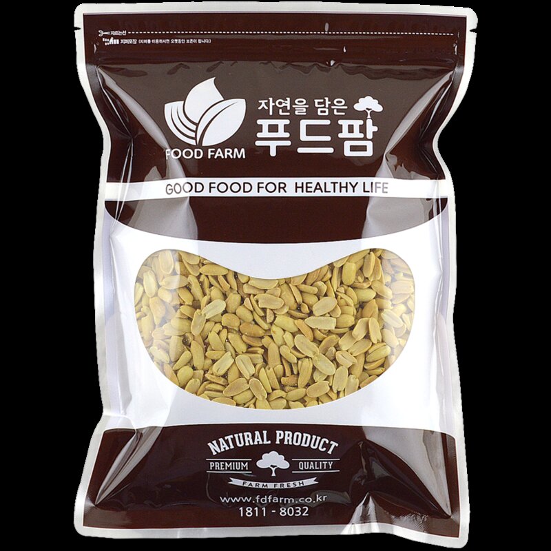 푸드팜 땅콩 햇 볶음땅콩(반태), 2개, 1kg