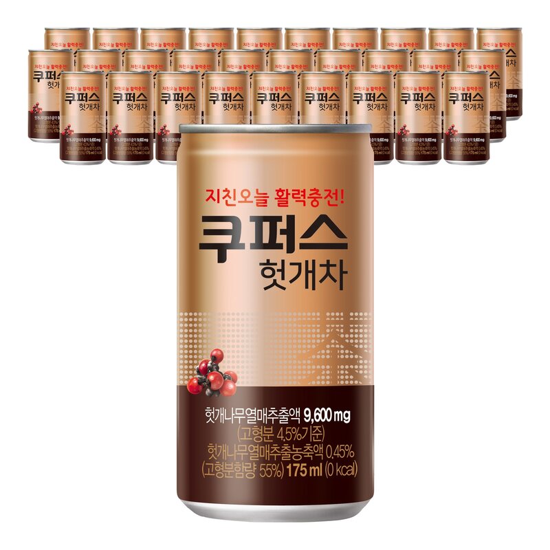 팔도 쿠퍼스 헛개차, 175ml, 90개