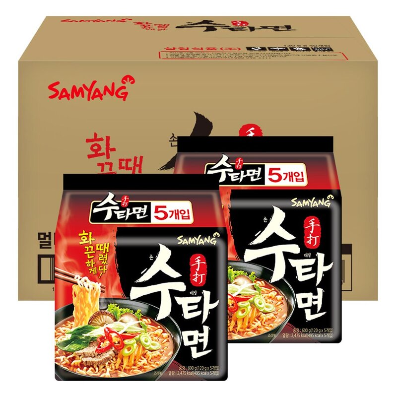 삼양 수타면 120g, 40개