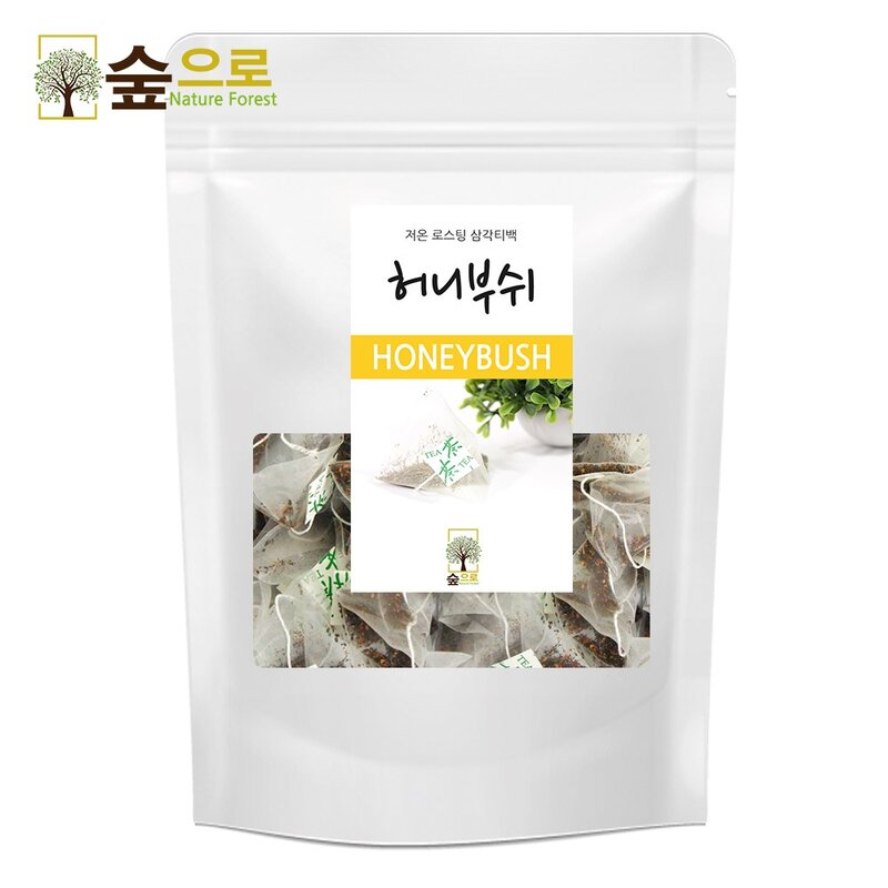 숲으로 허니부쉬차 삼각티백 50T 허니부쉬 티백, 1g, 50개입, 50개