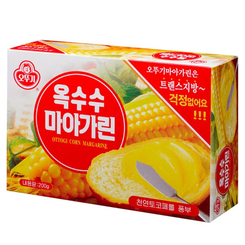 오뚜기 옥수수 마아가린, 200g, 1개