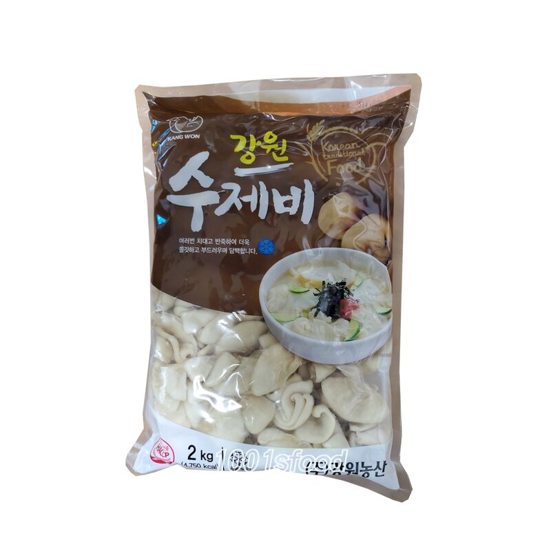 강원농산 감자수제비2kg, 1개, 2kg