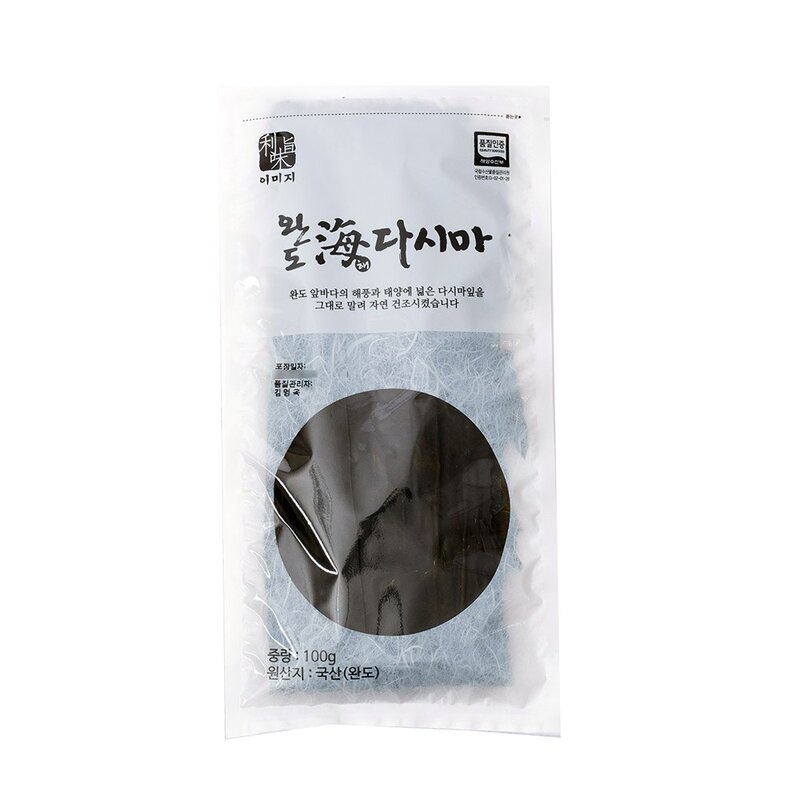 완도 해다시마, 100g, 5개