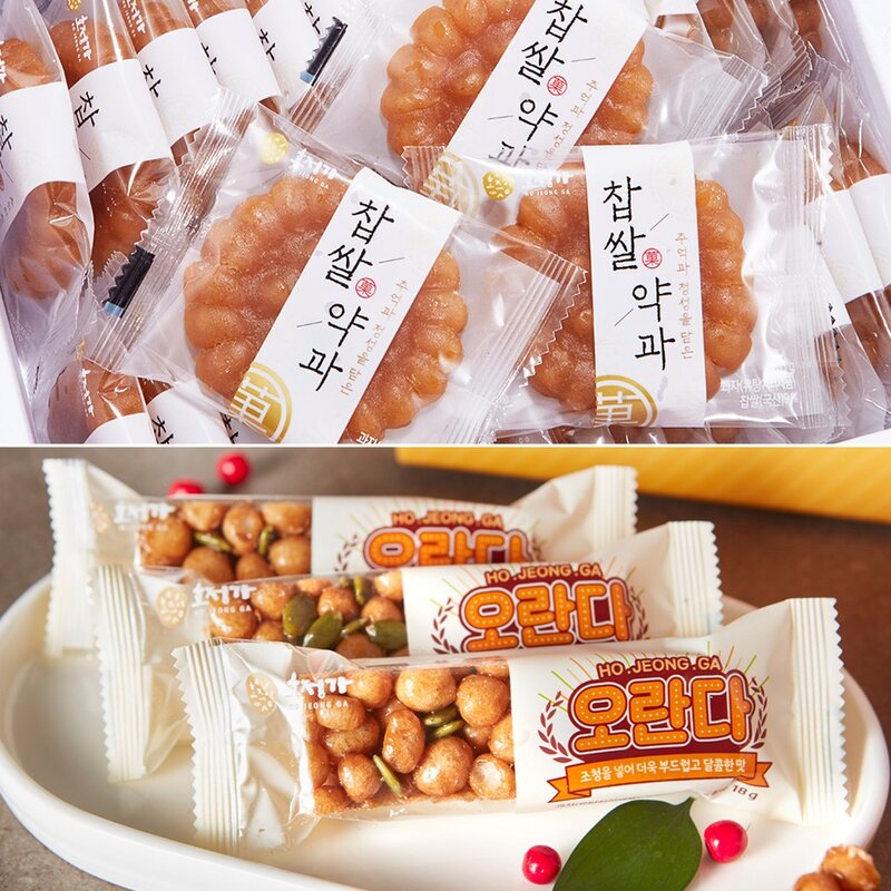 호정가 찹쌀약과세트(1KG) + 오란다세트(20개입) / 전통과자 기획묶음상품, 1세트, 1.36kg