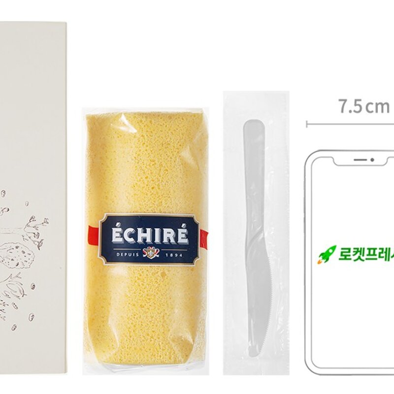 에쉬레 롤케이크 (냉동), 330g, 1개